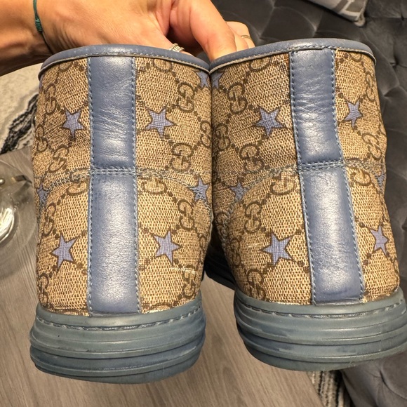 Gucci canvas GG high top sneakers - Picture 3 of 10